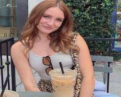 She stated that she is addicted to coffee.